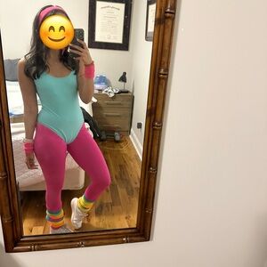 80’s Barbie Workout Costume